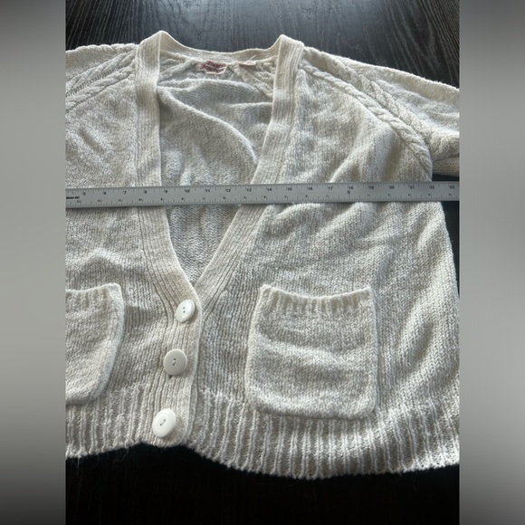 Essex Junction vintage cable knit cardigan grandma  cottagecore prairie pioneer - Picture 8 of 9